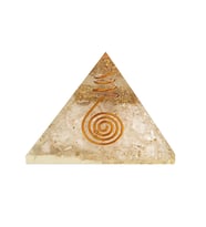Selenit Doğal Taş Organit Piramit - 6cm (Karışık)