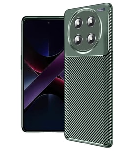 Magic 7 Lite Kılıf Auto Focus Karbon Kapak - Koyu Yeşil
