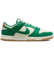 Nike Dunk Low Leather Women Sneaker Hakiki Deri Beyaz Yeşil Spor Ayakkabı Kadın