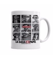 La Casa de Papel - 001 Kupa Bardak Porselen