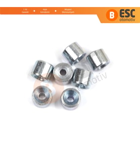 ECR001 Cam Kriko Kablo Halat Uç Pimi Tutma Perçini 5x4/1.6 mm 100 Adet