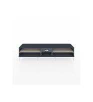 Hyperion TV Ünitesi 2 Raflı Tek Çekmeceli  220x44x51 Antrasit-Aytaşı/Antrasit