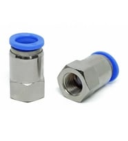 Pnömatik Dişi Rekor Bağlantı 6mm - 1/8
