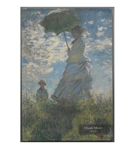PAPİRÜS TUVAL CİLTLİ SERT KAPAK 16X23 96 YP. ÇİZGİSİZ (DÜZ) DEFTER