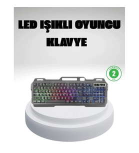 Mey İthalat® RGB Işıklı Klavye Mouse Seti – Türkçe Q, Ayarlanabilir DPI, Ergonomik ve Dayanıklı Tas