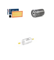 Bosch Filtre Bakım Seti Ford Focus 2.0 2000-2004 Benzinli Hava + Yağ f. + Yakıt Filtre Bosch