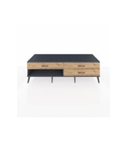 Kronos TV Ünitesi 3 Çekmeceli  176x59x51 Antrasit-Antrasit/Çam