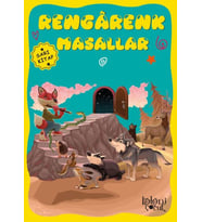 Çocuklar için Hayal ve Odak Geliştirici Rengarenk Masallar Sarı