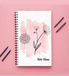 Kişiye Özel Ahşap Defter 144