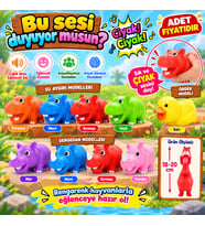2006649 FİGÜR ÇIĞLIK ATAN HAYVANLAR 3A 12D (adet fiyatıdır)
