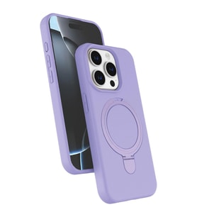 Apple İphone 14 Pro Max Regal Magsafe Standlı Kapak - Lila