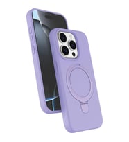 Apple İphone 14 Pro Max Regal Magsafe Standlı Kapak - Lila