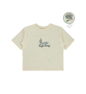 Bugs Bunny Kız Çocuk Tişört 6-9 Yaş FilDişi