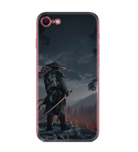 Apple iPhone 5 6 7 8 Plus Se XR Kılıf Desemli Silikon Warrior 1653