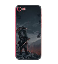 Apple iPhone 5 6 7 8 Plus Se XR Kılıf Desemli Silikon Warrior 1653