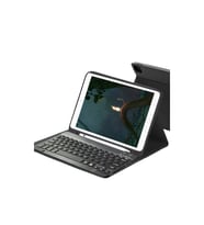 Samsung Galaxy X730 Tab S11 Kılıf KC01 Smart Klavyeli Tablet Kılıfı - Siyah