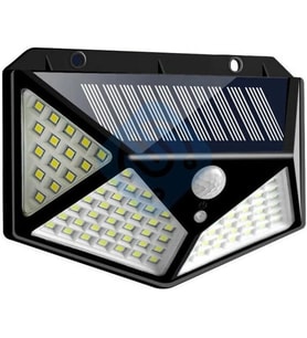 pilelistore 100 Led DIŞ Mekan Solar Aydınlatma Fotoselli Solar Lamba Hareket Sensörlü