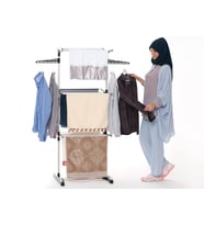 biricik 3 Katlı Alüminyum Çamaşır Kurutmalık