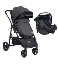 Kanz d-Go Travel Sistem Bebek Arabası Siyah (Standart)