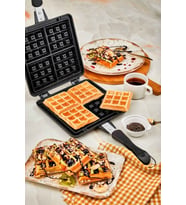 Siyah Waffle Tavası, Pratik ve Lezzetli Kek ve Krep Yapımı