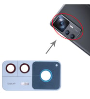 Xiaomi 12T Uyumlu Kamera Lensi Cam Full 22071212AG (Mavi)