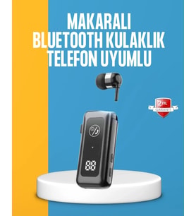 Dijital Ekranlı Ve Hızlı Şarjlı Bluetooth 5.2 Makaralı Kulaklık (Çok Renkli)