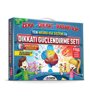 Dikkati Güçlendirme Seti 9 Yaş