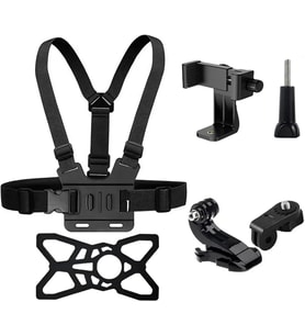 Tutucu Göğüs Askısı, 5 Parça, Gezi Seyahat ve Sürüşlerde Kullanmak için Insta360 X3, X2, X4, X5, ONE RS, GO 3, One X, Evo ile Uyumlu