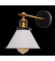 MYLİGHTS  RETRO  RUSTİK VİNTAGE METAL APLİK MAFSALI DUVAR LAMBASI BEYAZ BAŞLIK  18 CM TEK FİYATIRDIR (Siyah)