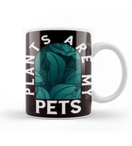 Plants Pets Planting Flowers Gardening Landscaper Botanical Kupa Bardak Porselen