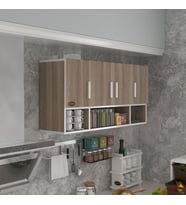 Kenzlife hazır mutfak severus crd 060*120*32 mutfak banyo dolabı kapaklı raflı (Karışık)