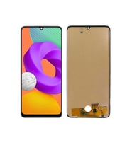 Samsung Galaxy M22 M225F ile Uyumlu Oled Ekran Dokunmatik (Siyah)