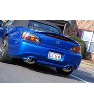 Honda S2000 Uyumlu İnce Spoiler (Renksiz)