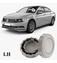 PASSAT B8 2015-2018 MODEL ARASI UYUMLU ÖN SOL SÜRÜCÜ TARAFI GRİ KOLTUK SIRT YATIRMA AYAR KOLU