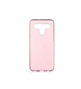 LG K41S Uyumlu Kılıf Zore Premier Silikon Kapak (Rose Gold Altın)