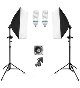 Ürün Tanıtım Çekimleri İçin Softbox, Işık Seti