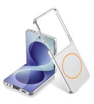 Galaxy Z Flip 8 Kılıf Wireless Şarj Özellikli Kıpta M-safe Kılıf