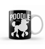 Poodle Mom 016 Kupa Bardak Porselen