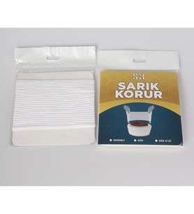 Sarık Şekillendirici - Sarık Korur Sarık Kılıfı Dalgalı Desenli