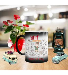 Sınıf Öğretmeni Sihirli Kupa Bardak SNF06