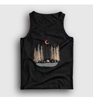 Presmono Unisex Siyah Forest Camper Kamp Atlet 371461tt