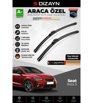 Seat Ibiza Ön Cam Silecek Seti 2017 Üzeri Premium Araca Özel 65-40 Cm A+ Kalite