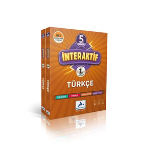 paraf yayınları 2025-2026 5. Sınıf İnteraktif Türkçe Konu Anlatımlı Güncel Müfredat Yeni Nesil (Çok Renkli)