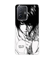 Xiaomi Mi 11T - 11T Pro Uyumlu Death Note Tasarımlı Şeffaf Telefon Kılıfı