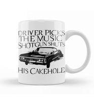 Supernatural Driver Picks The Music Kupa Bardak Porselen