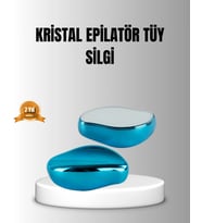 Kristal Tüy Alıcı Epilatör – Acısız, Pratik Cilt Dostu Tüy Temizliği