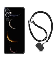 Tecno Pova Neo 2 Kılıf Resimli Boyun Askılı İpli Desenli Silikon Series Gezegenler 1901