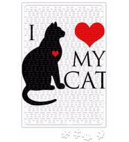 I Love My Cat Puzzle 240 Parça Yapboz