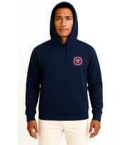 Kapüşonlu Pi Network Cep ve Sırt Tasarımlı Unisex Sweatshirt