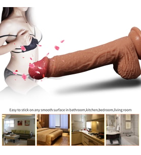 Pretty Love Xise Gerçekçi 22 CM Realistik Vibratör Vantuzlu Penis